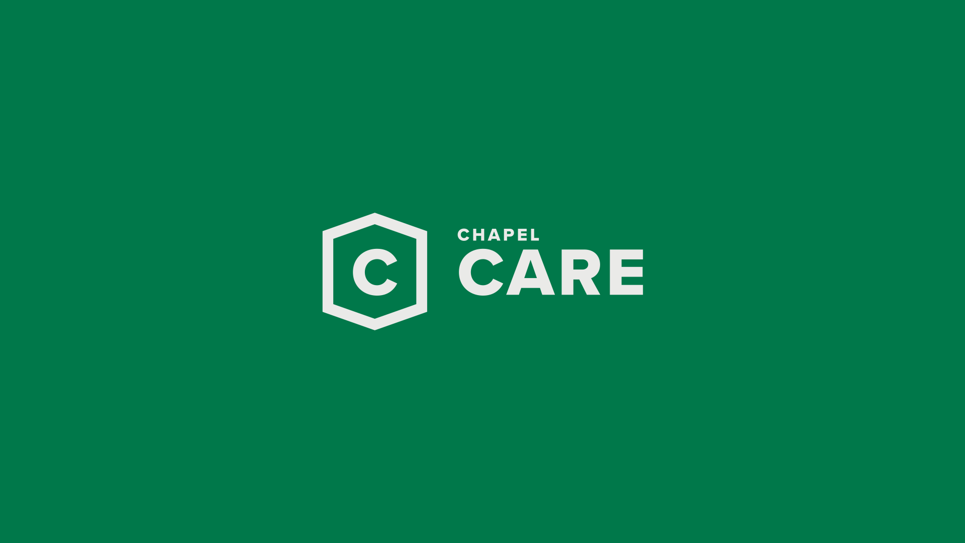 chapel care title card