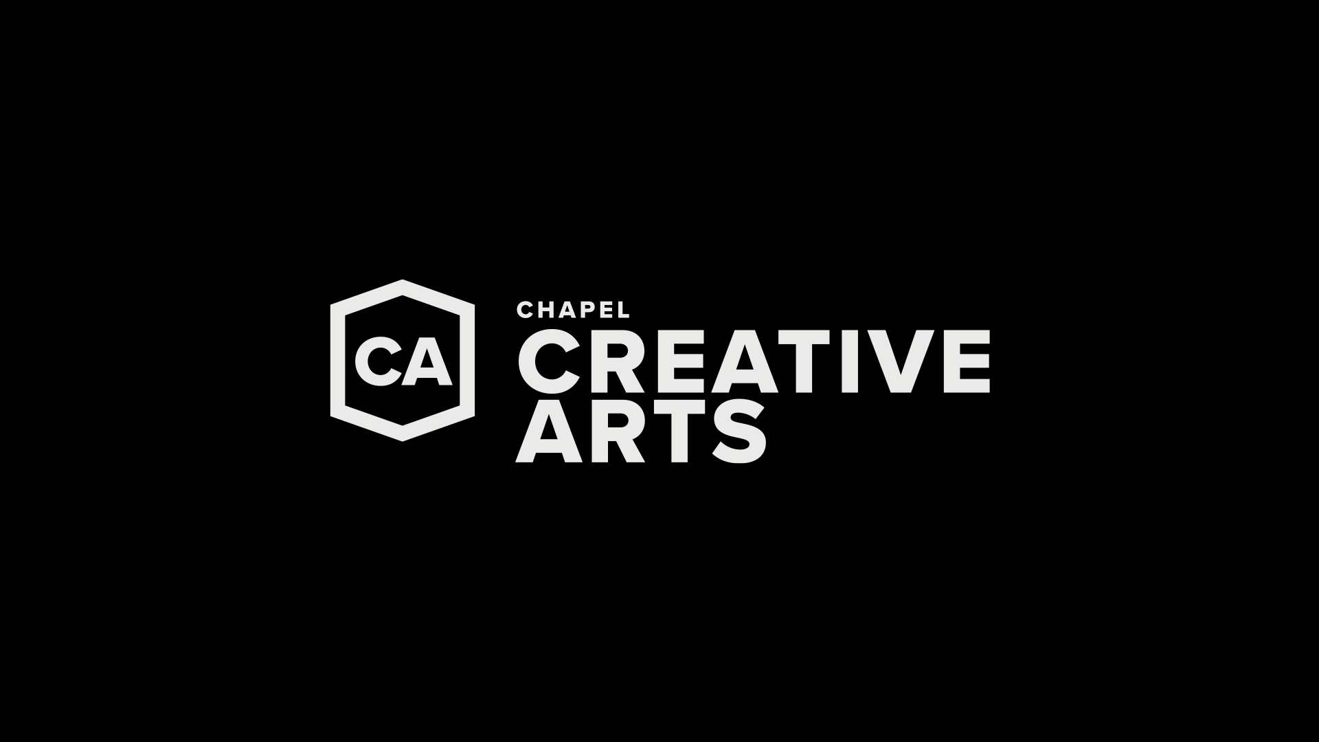 chapel creative arts title card