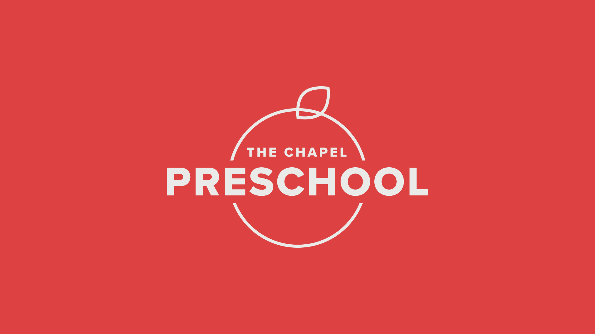 chapel preschool title card