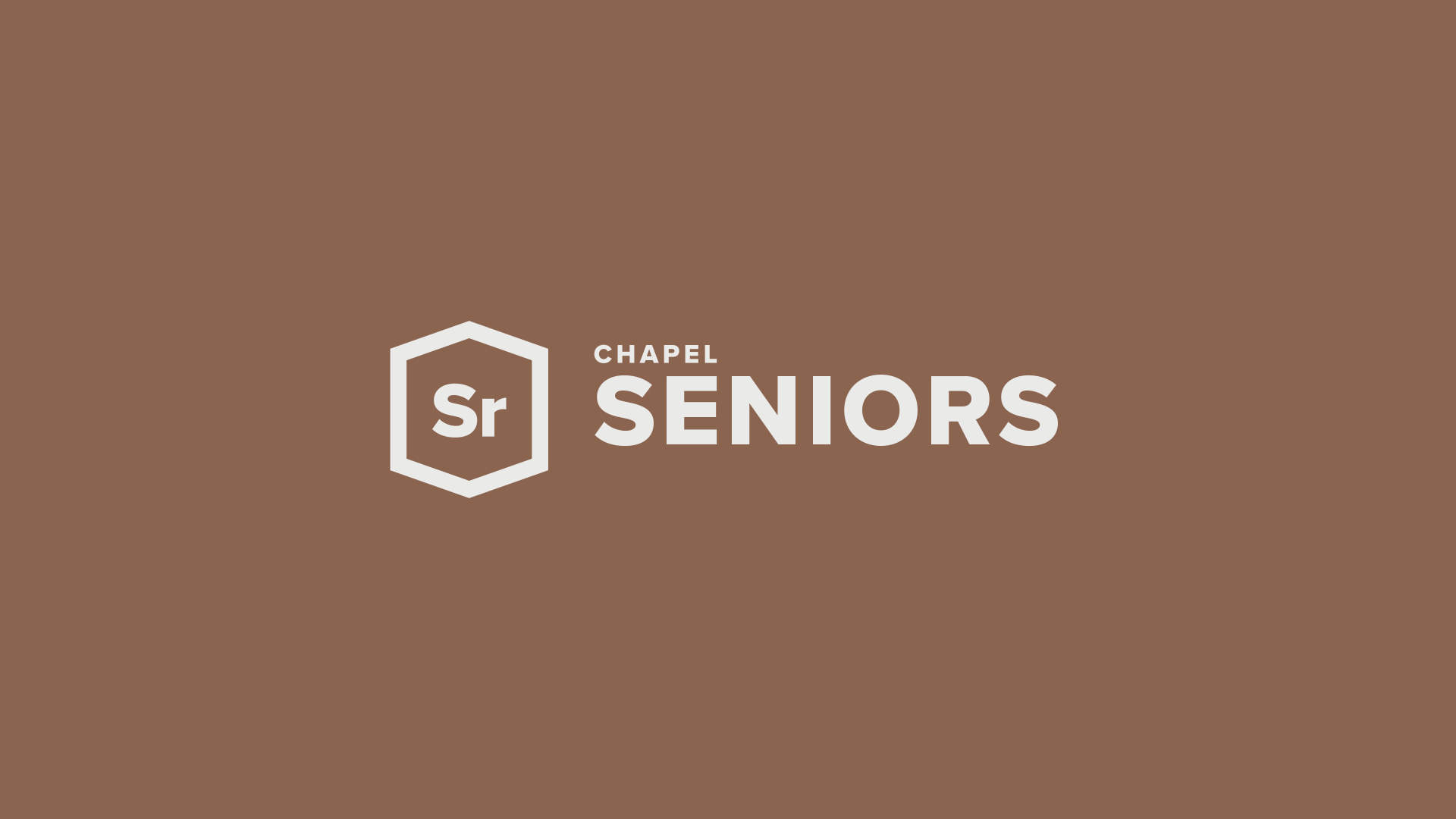 chapel seniors title card