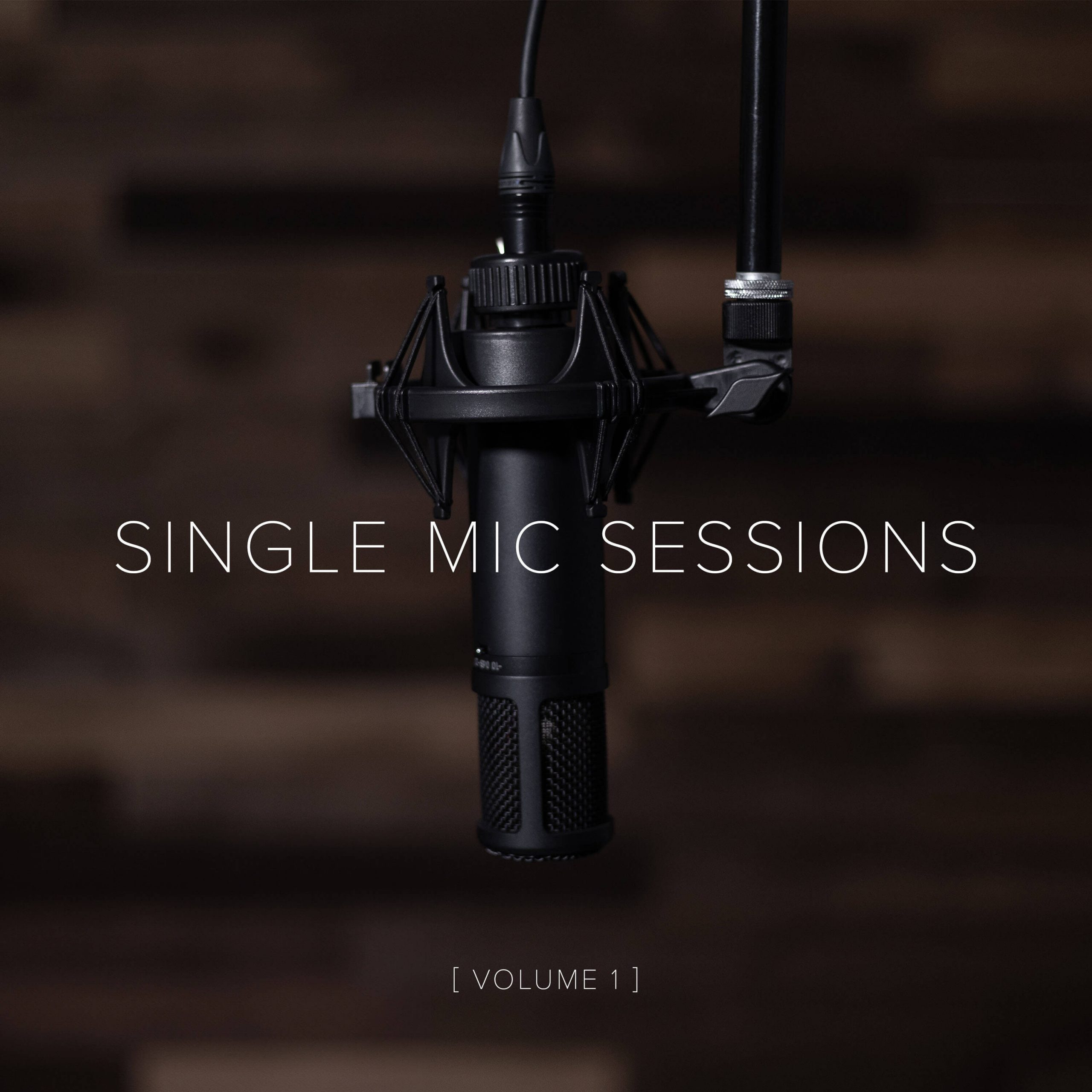 single mic sessions with mic in background