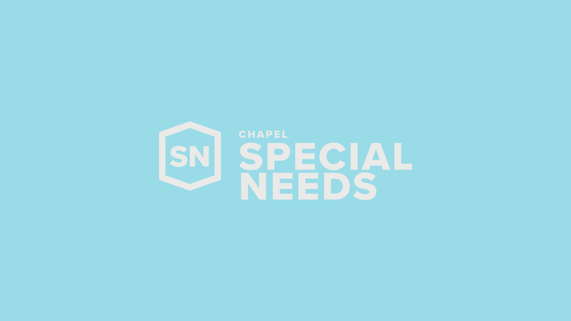 chapel special needs title card