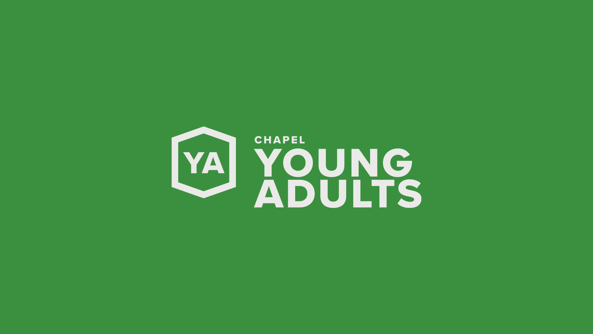 chapel young adults title card