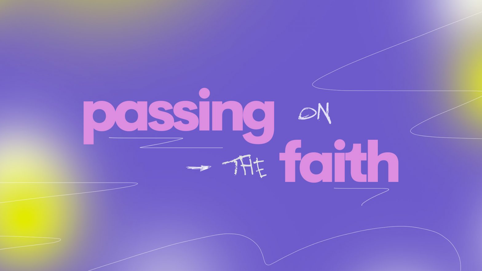 Passing on the Faith – Parent Class
