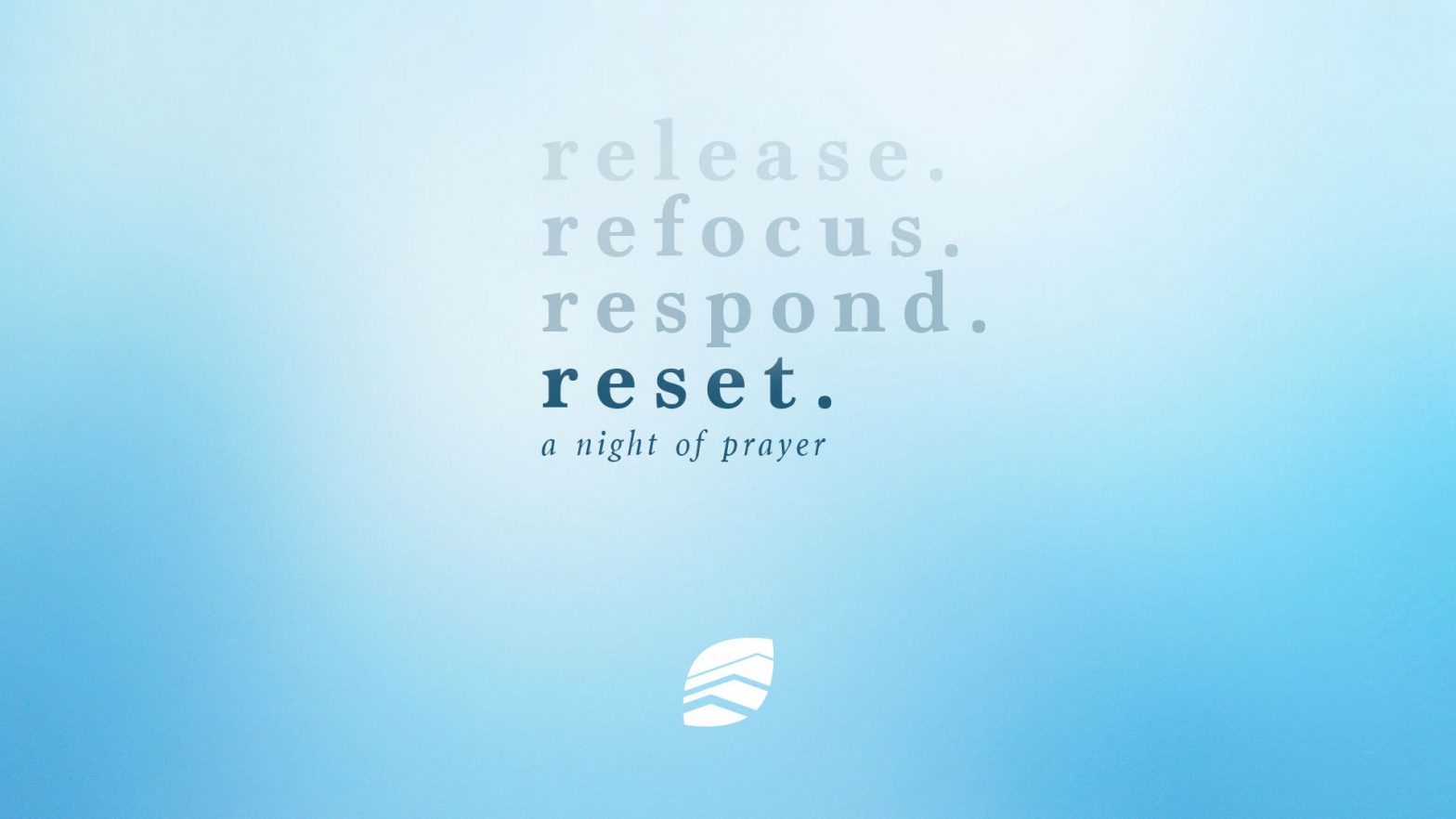 Reset: A Prayer Night image